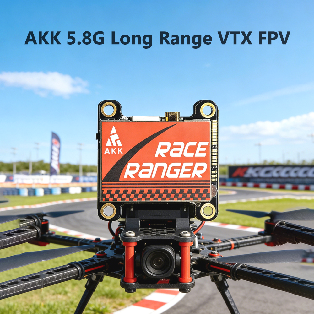AKK 5.8G Long Range VTX FPV Tr - Drone Racing Transmitter avaliação e preço