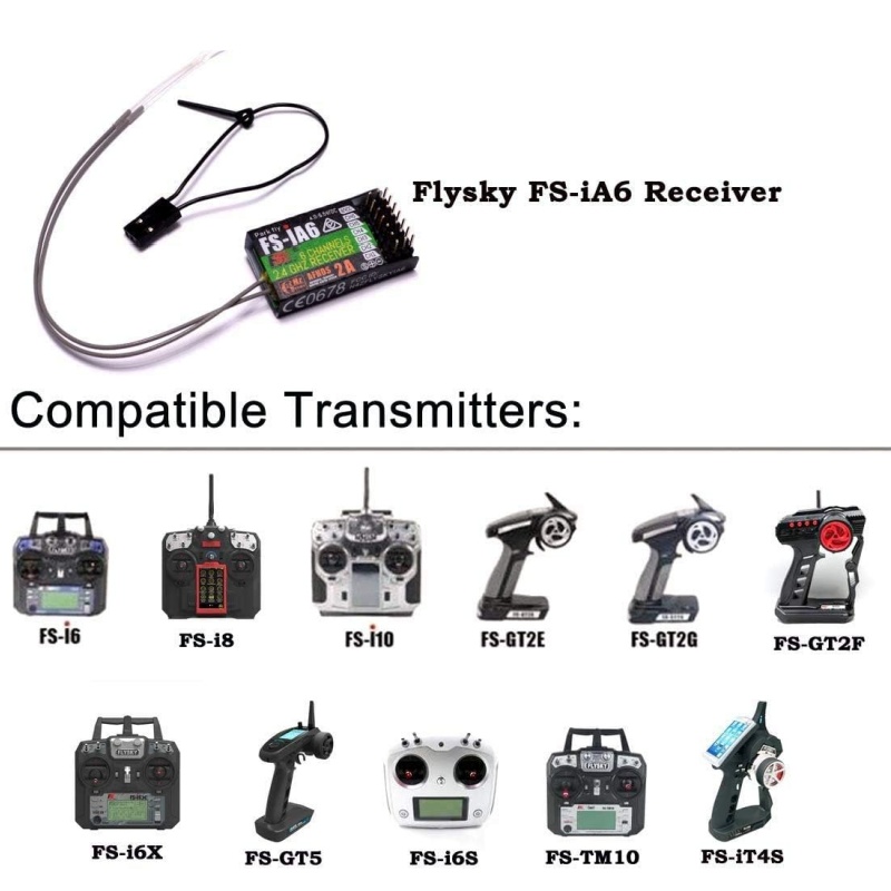 Flysky FS-IA6 Receiver 6CH Dua - Drone Racing Antenna avaliação e preço