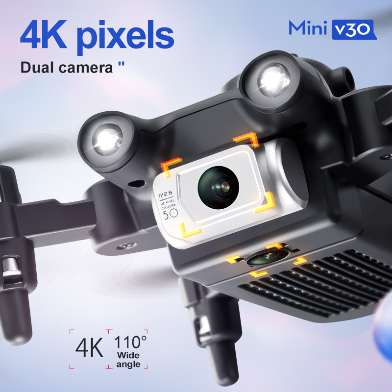 Mini V30 WiFi FPV Drone With 4 - Drone Racing Camera avaliação e preço