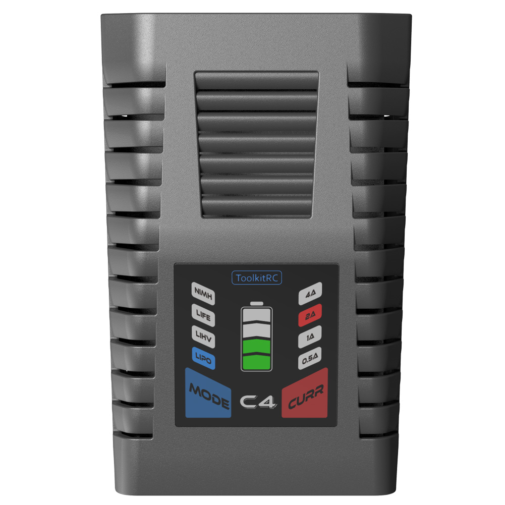 ToolkitRC C4 Charger 50W 5A AC - Drone Racing Charger avaliação e preço
