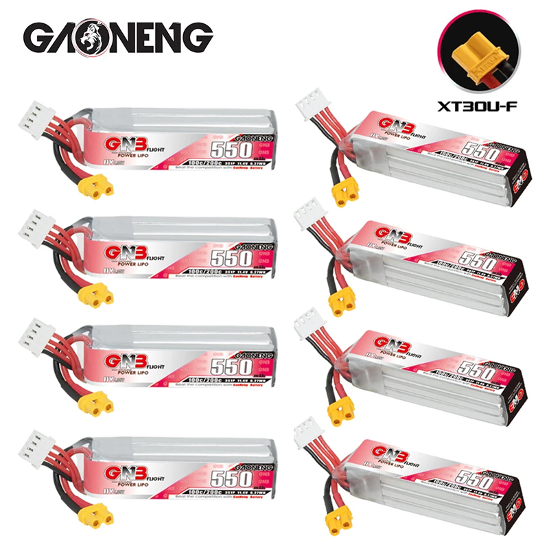 GNB HV 11.4V 550mAh 100C/200C  - Drone Racing Battery avaliação e preço