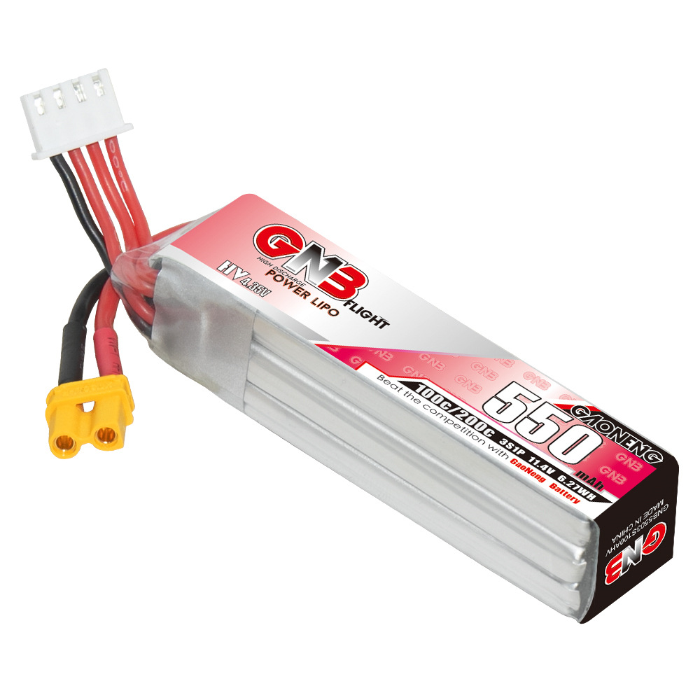 GNB HV 11.4V 550mAh 100C/200C  - Drone Racing Battery avaliação e preço