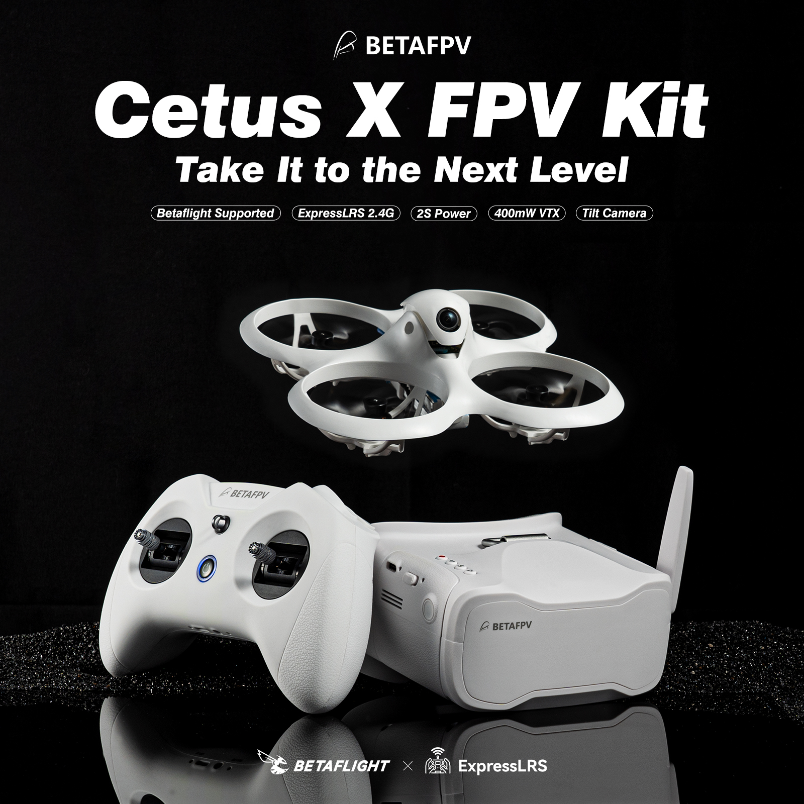 BETAFPV Cetus X FPV Kit Racing - Drone Racing Charger avaliação e preço