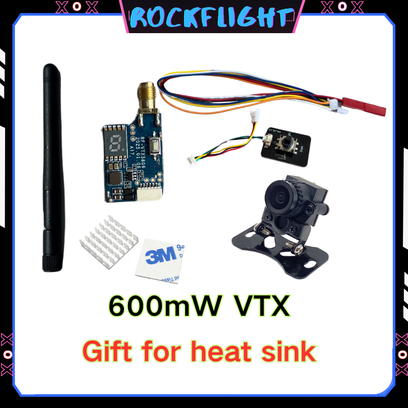5.8GHz 48CH launcher 600mW Vid - Drone Racing Vtx avaliação e preço