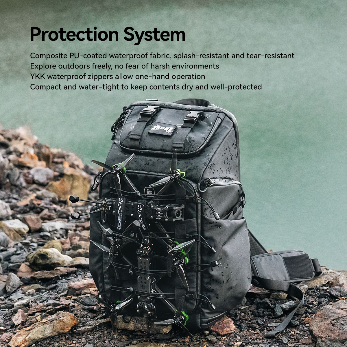 FPV Drone Backpack V2 540X380X - Drone Racing Goggles avaliação e preço