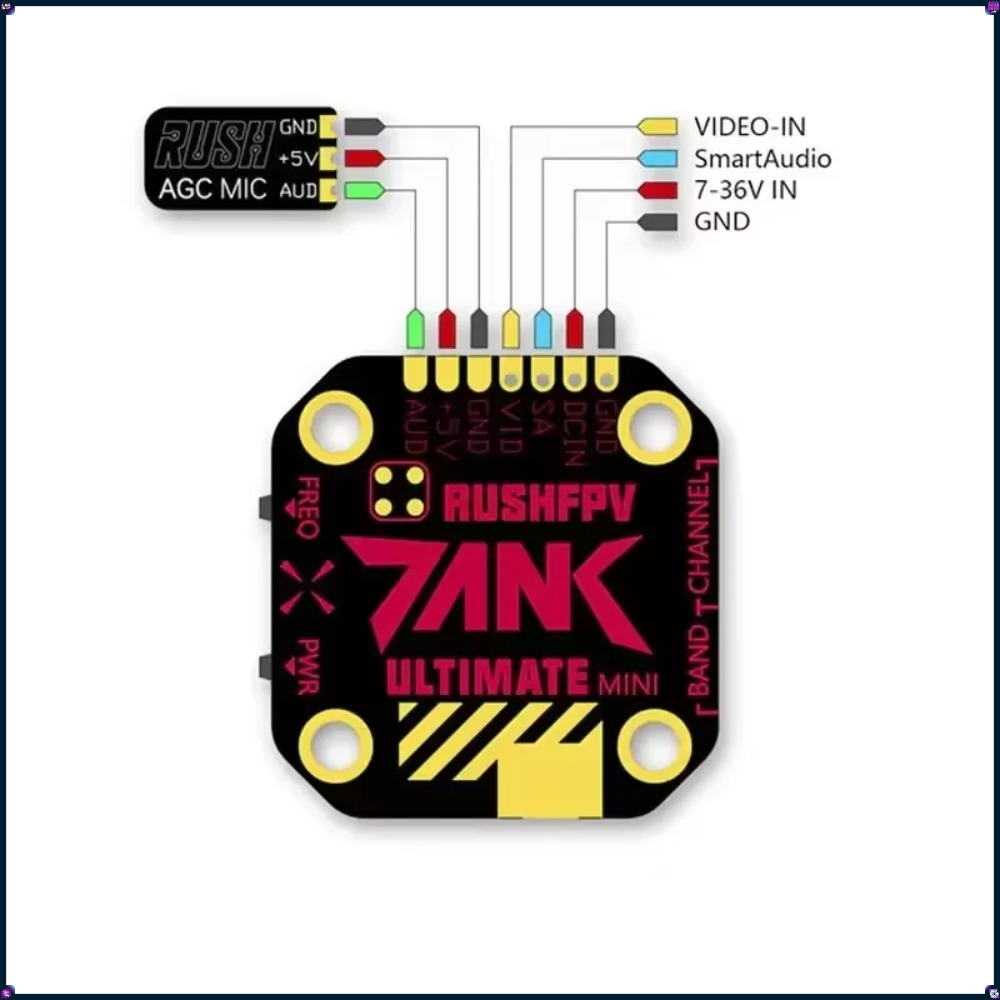 Rush Cherry FPV Stubby Antenna - Drone Racing Antenna avaliação e preço