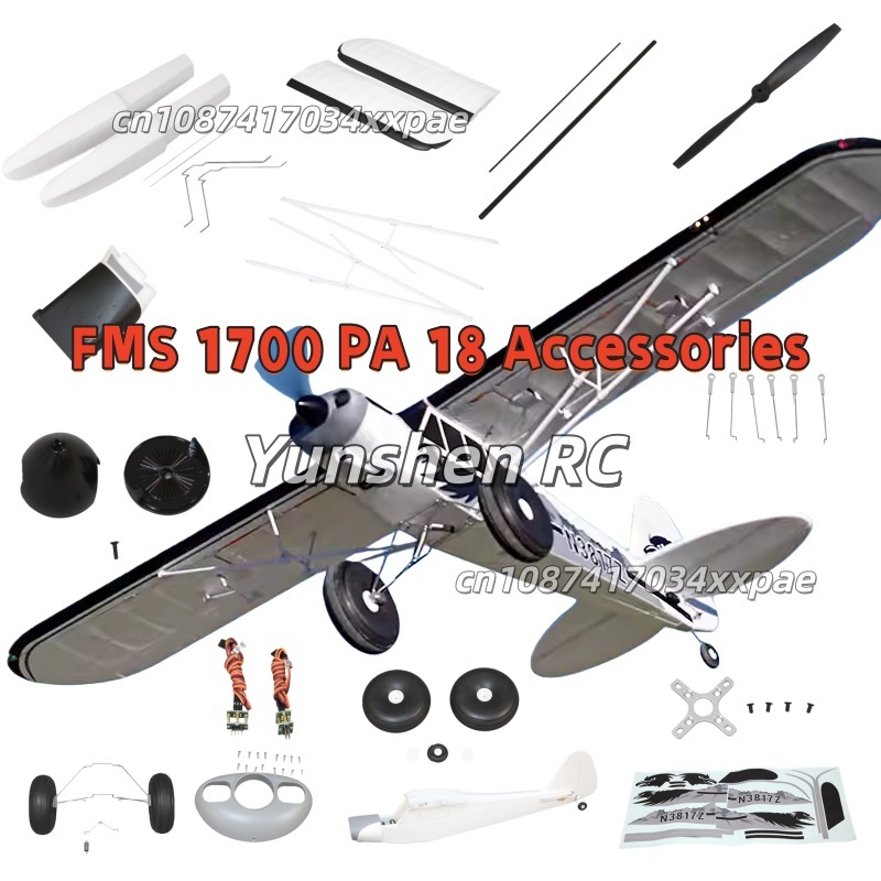 FMS RC Plane Decals For 1700mm - Drone Racing Motor avaliação e preço