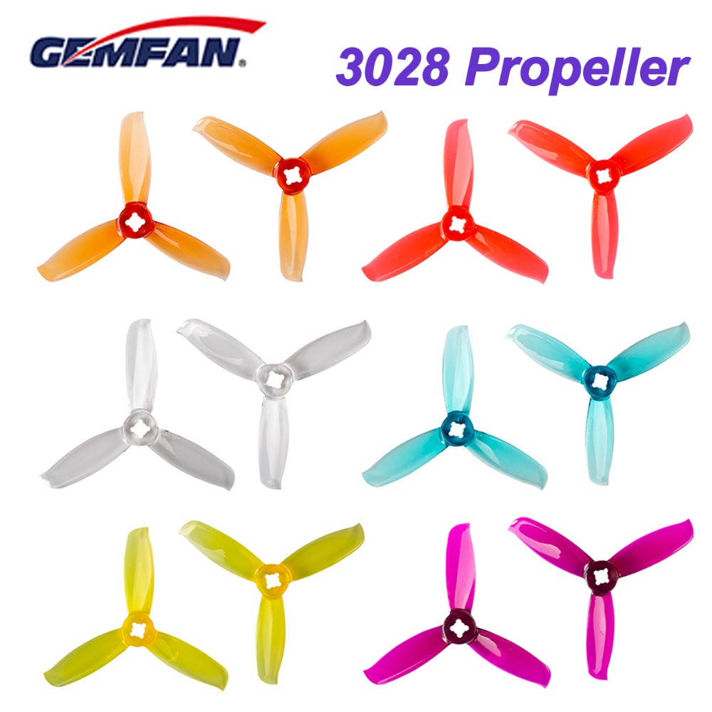 10pairs / 20pcs Gemfan Windanc - Drone Racing Propeller avaliação e preço