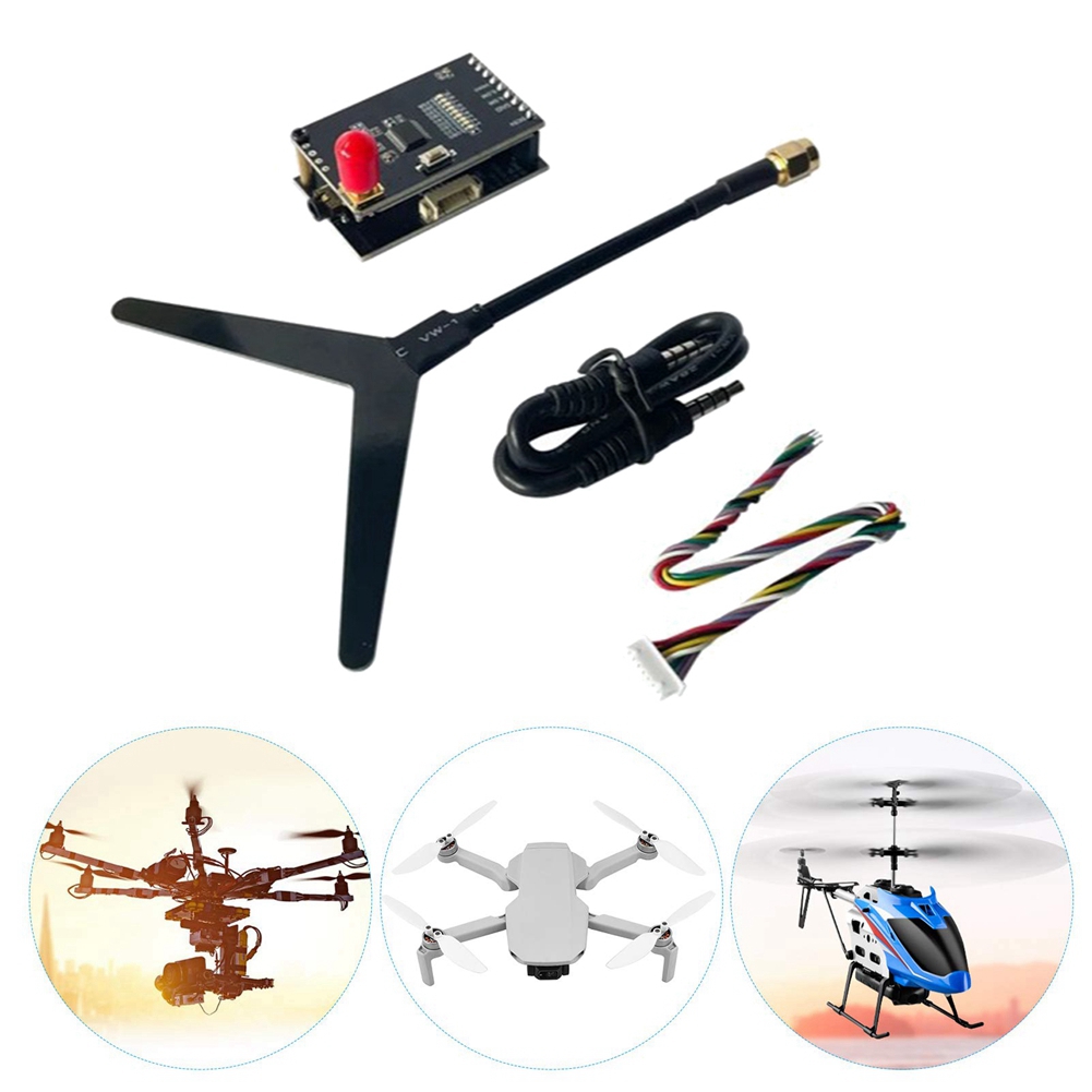 A63T-1.2G 2W VTX+1.2G 1.3G VRX - Drone Racing Vtx avaliação e preço