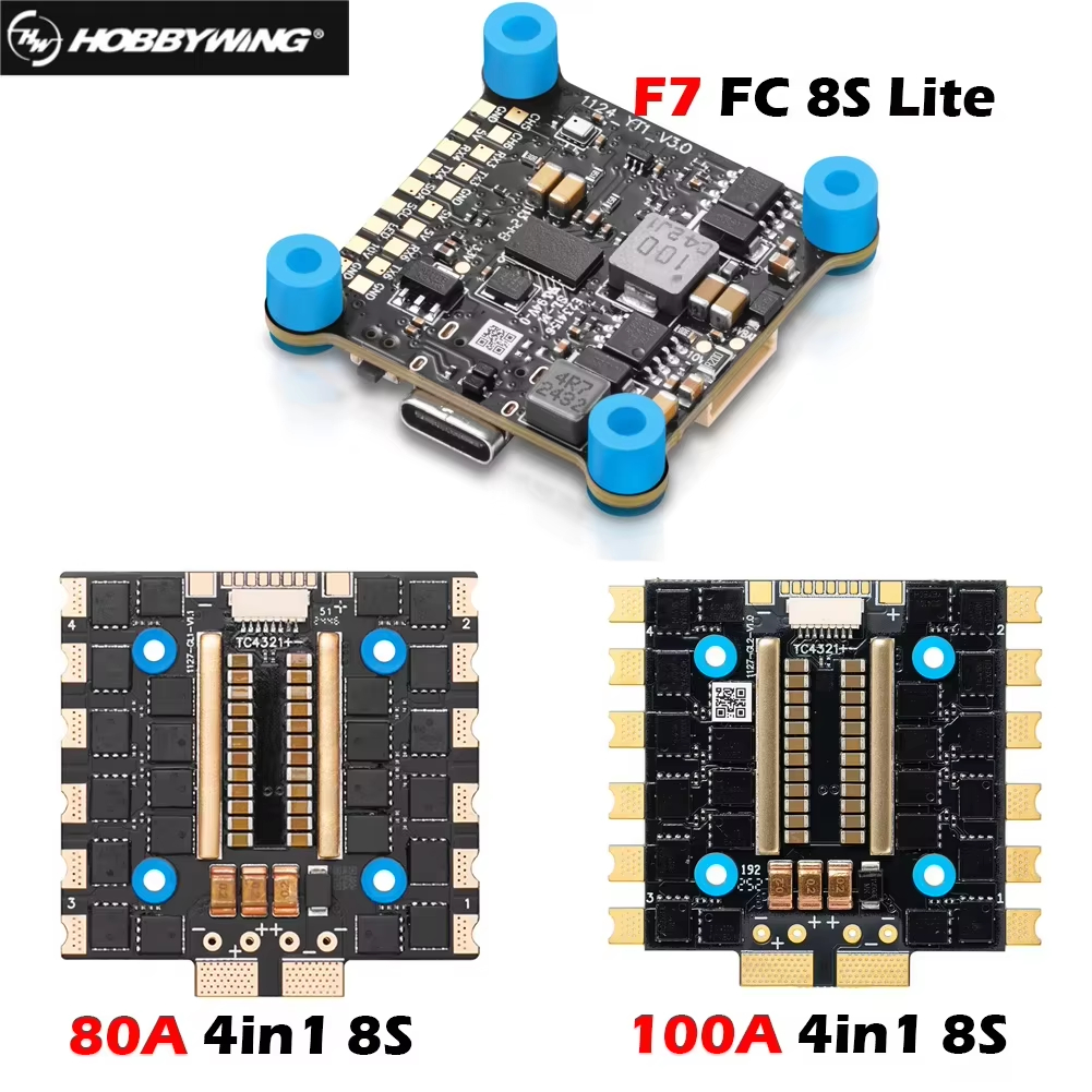 HobbyWing XRotor 80A  100A 4in - Drone Racing Flight Controller avaliação e preço