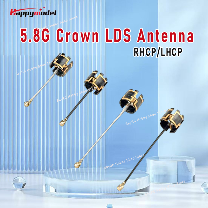 Happymodel 5.8G Crown LDS Ante - Drone Racing Antenna avaliação e preço