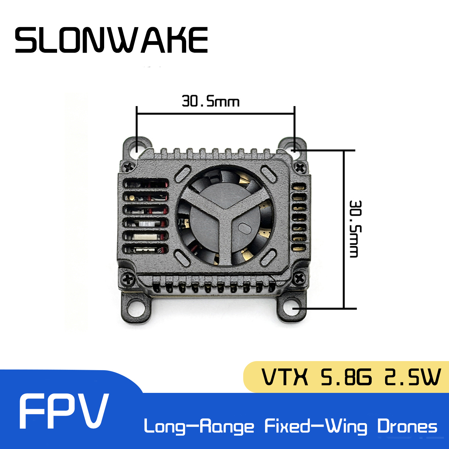 SLONWAKE 5.8G 48CH FPV Transmi - Drone Racing Vtx avaliação e preço