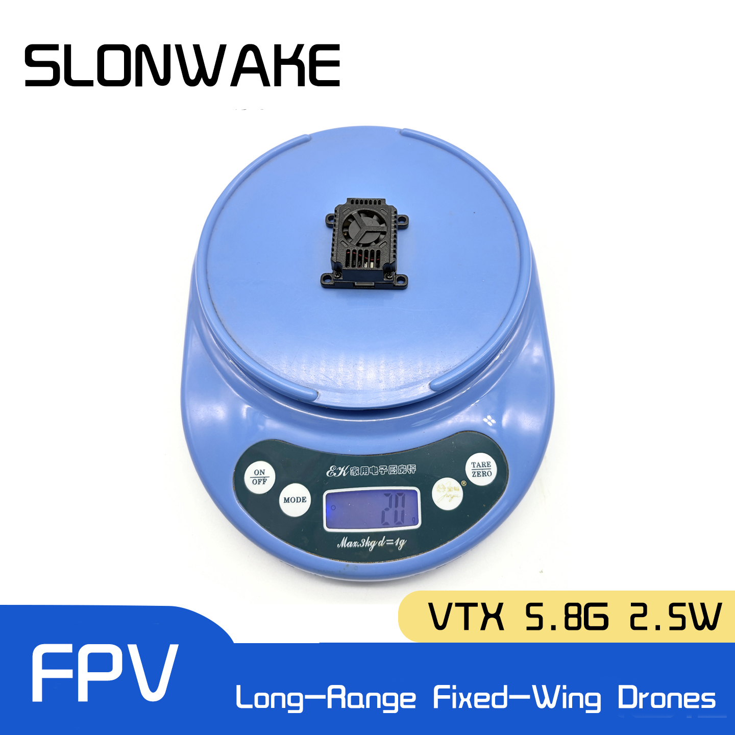 SLONWAKE 5.8G 48CH FPV Transmi - Drone Racing Vtx avaliação e preço