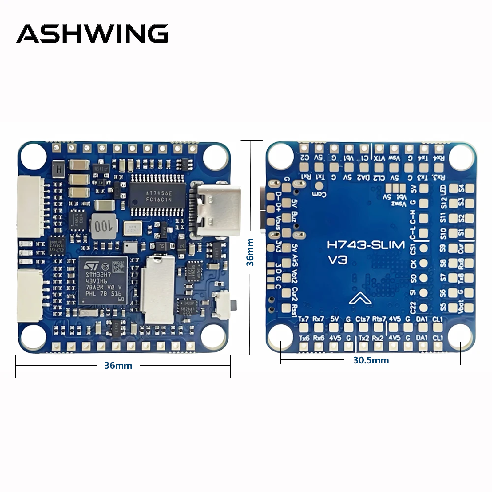 H743-SLIM V3 Flight Controller - Drone Racing Flight Controller avaliação e preço
