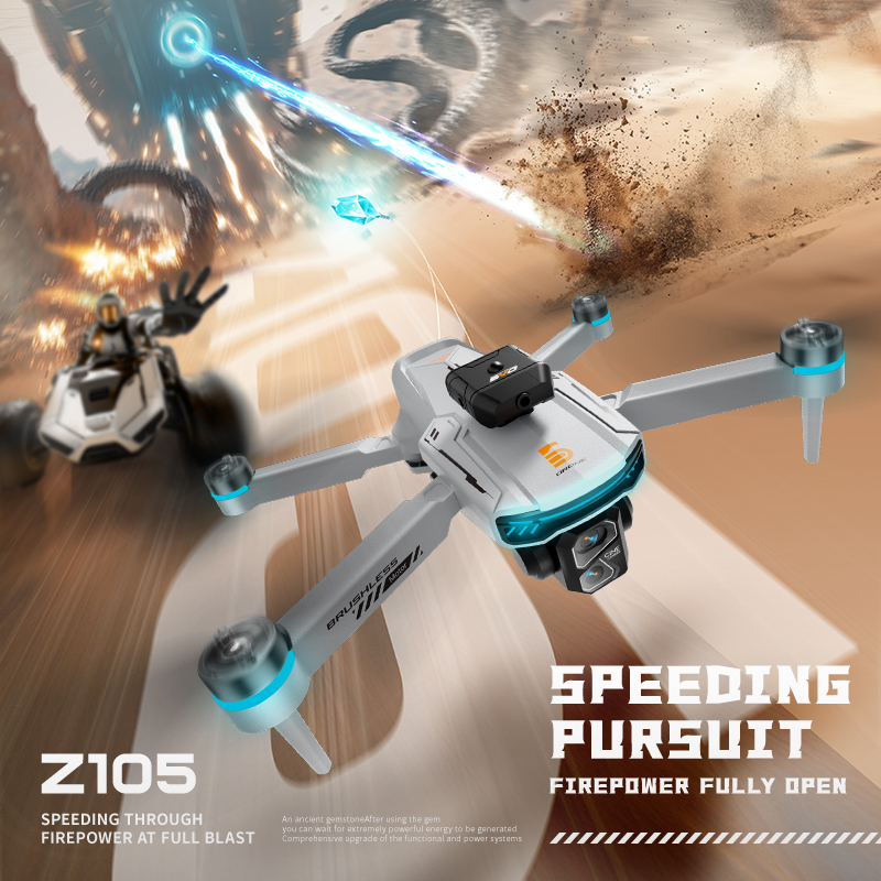 New Z105 RC Drone 8K Professio - Drone Racing Charger avaliação e preço