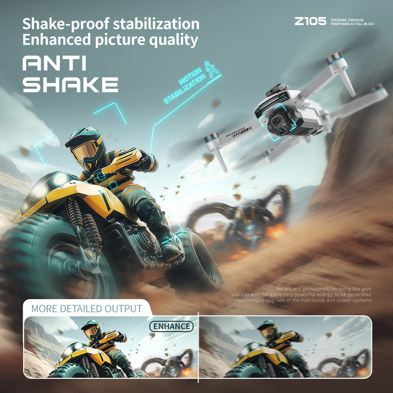 New Z105 RC Drone 8K Professio - Drone Racing Charger avaliação e preço
