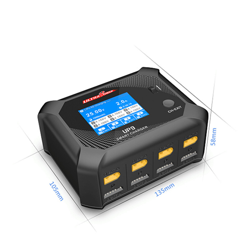 ULTRA POWER UP9 AC 100W DC 200 - Drone Racing Charger avaliação e preço