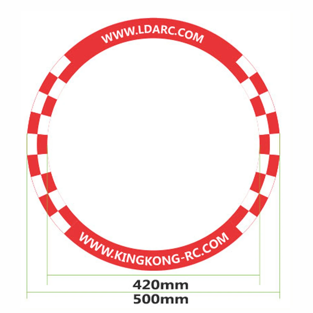 5PCS LDARC 500mm Flying Racing - Drone Racing Gate avaliação e preço
