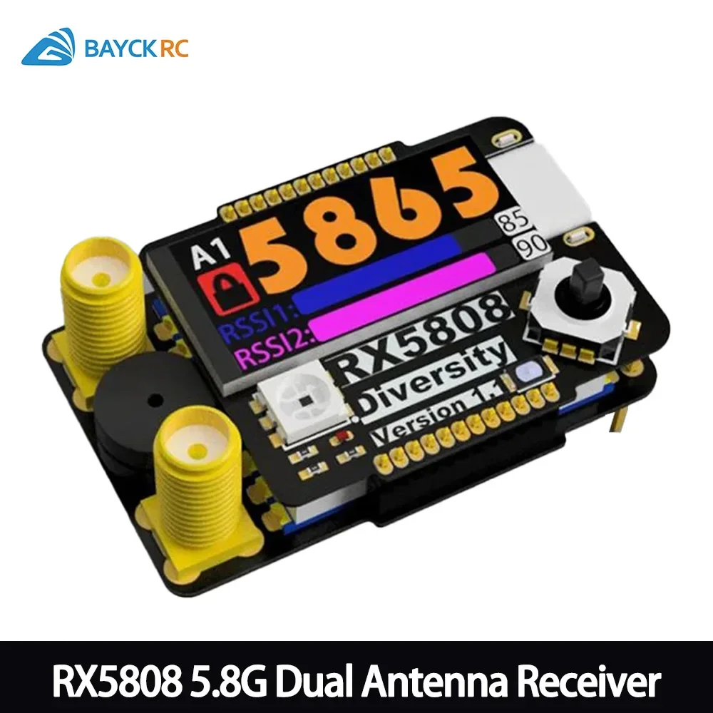 RX5808 5.8Ghz Dual Antenna Rec - Drone Racing Goggles avaliação e preço