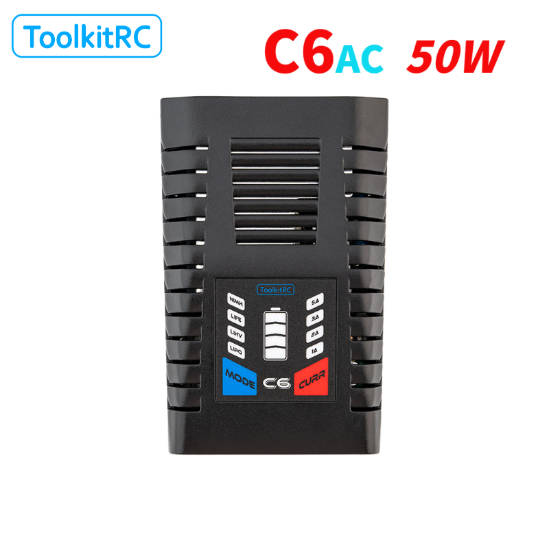 Genuine ToolkitRC C6 50W 5A In - Drone Racing Charger avaliação e preço