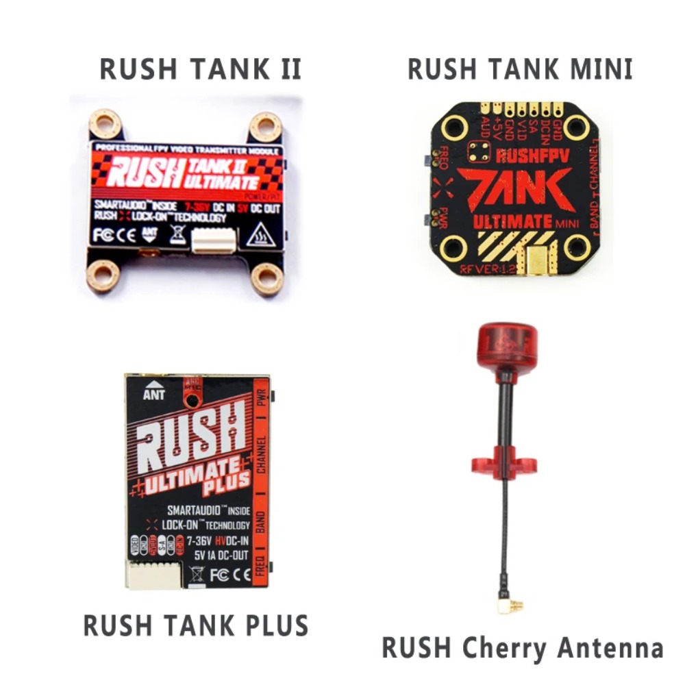 RUSH TANK Ultimate II/Mini/ PL - Drone Racing Vtx avaliação e preço