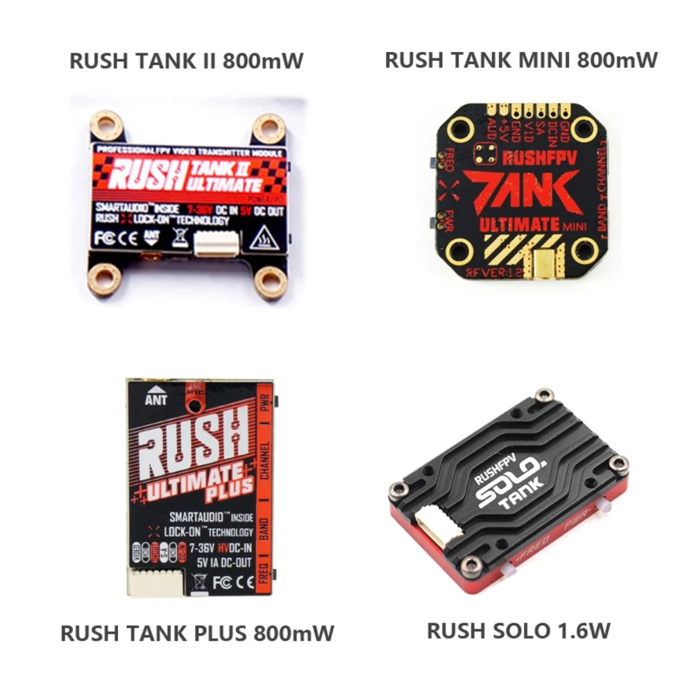 RUSH TANK Ultimate II/Mini/ PL - Drone Racing Vtx avaliação e preço