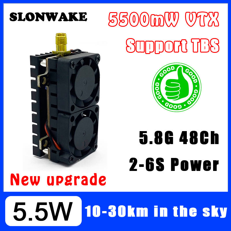 Long Range 5.8GHz 5.5W Video T - Drone Racing Vtx avaliação e preço