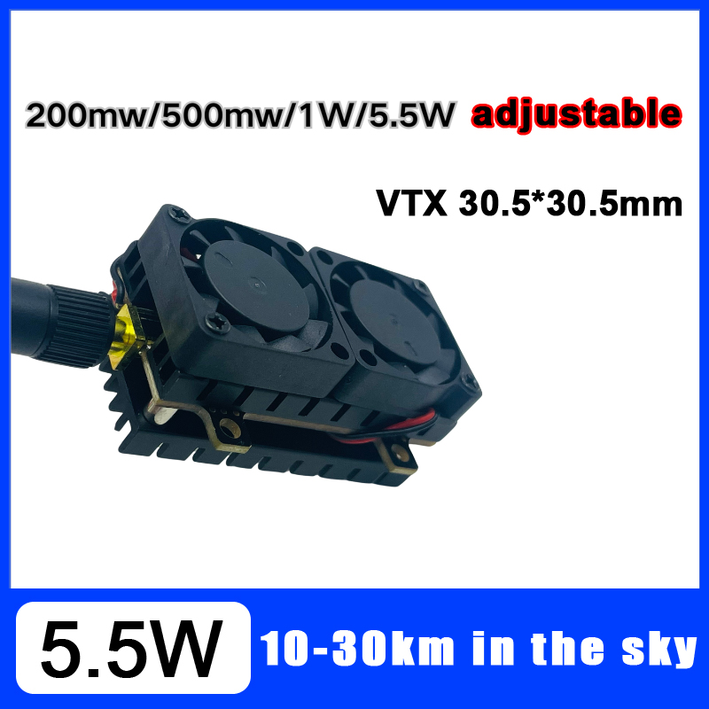 Long Range 5.8GHz 5.5W Video T - Drone Racing Vtx avaliação e preço
