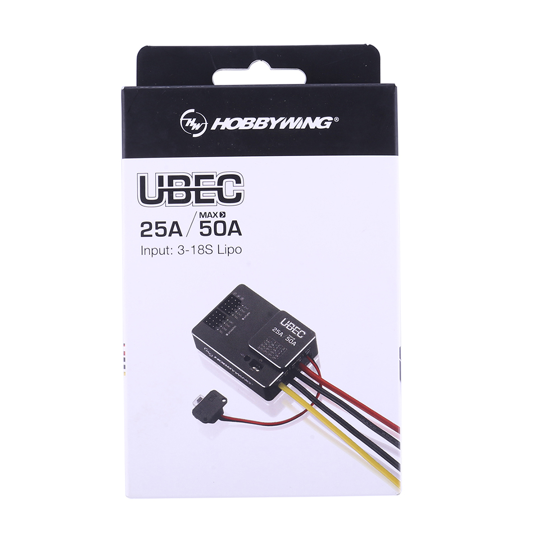 Hobbywing UBEC 25A HV 3-18S Mo - Drone Racing Esc avaliação e preço