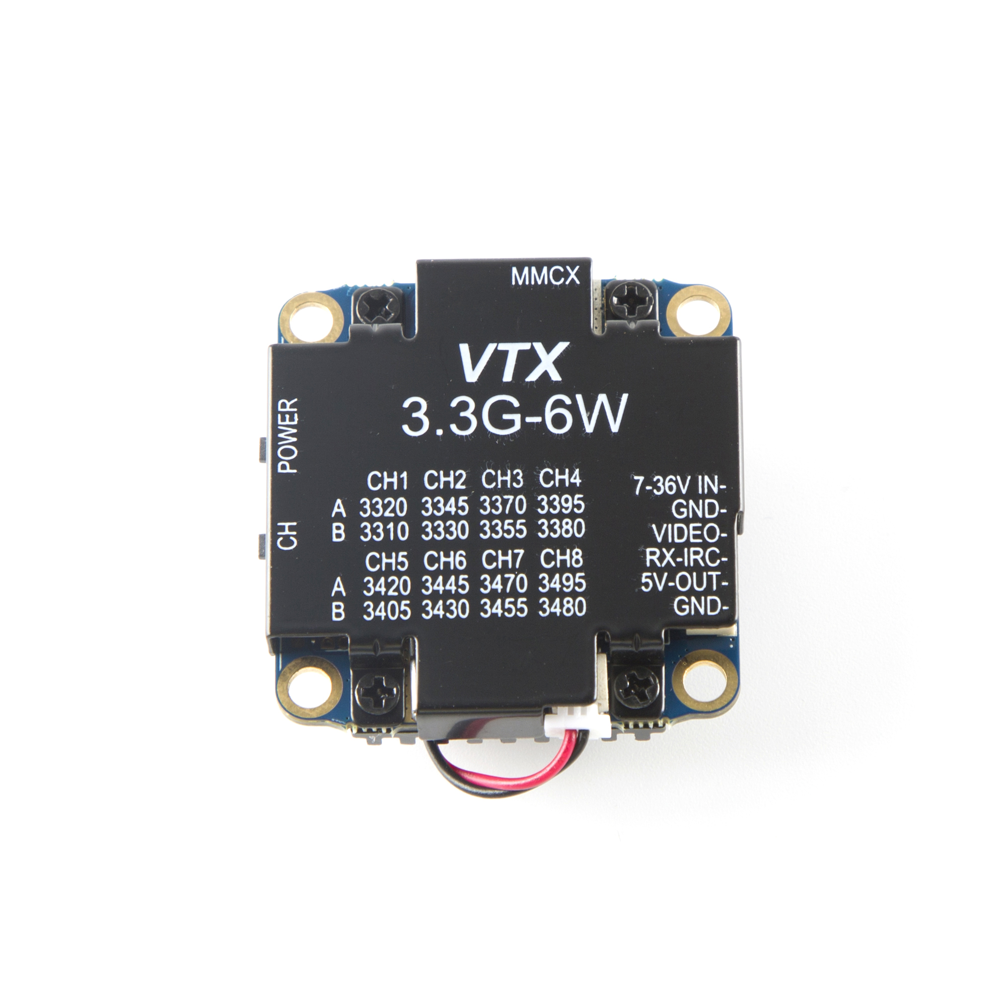 FPV Video Transmitter 3.3G 6W  - Drone Racing Vtx avaliação e preço