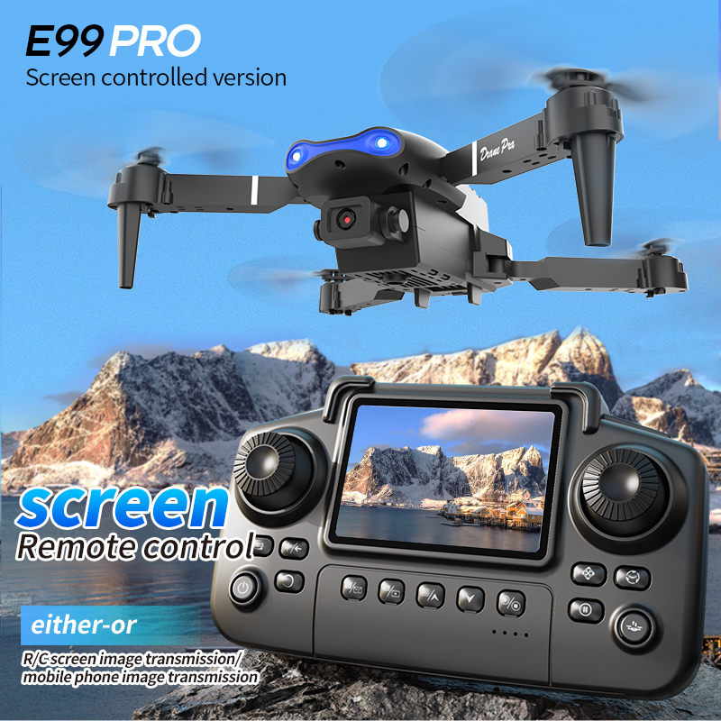 E99 PRO Drone Screen Control A - Drone Racing Camera avaliação e preço