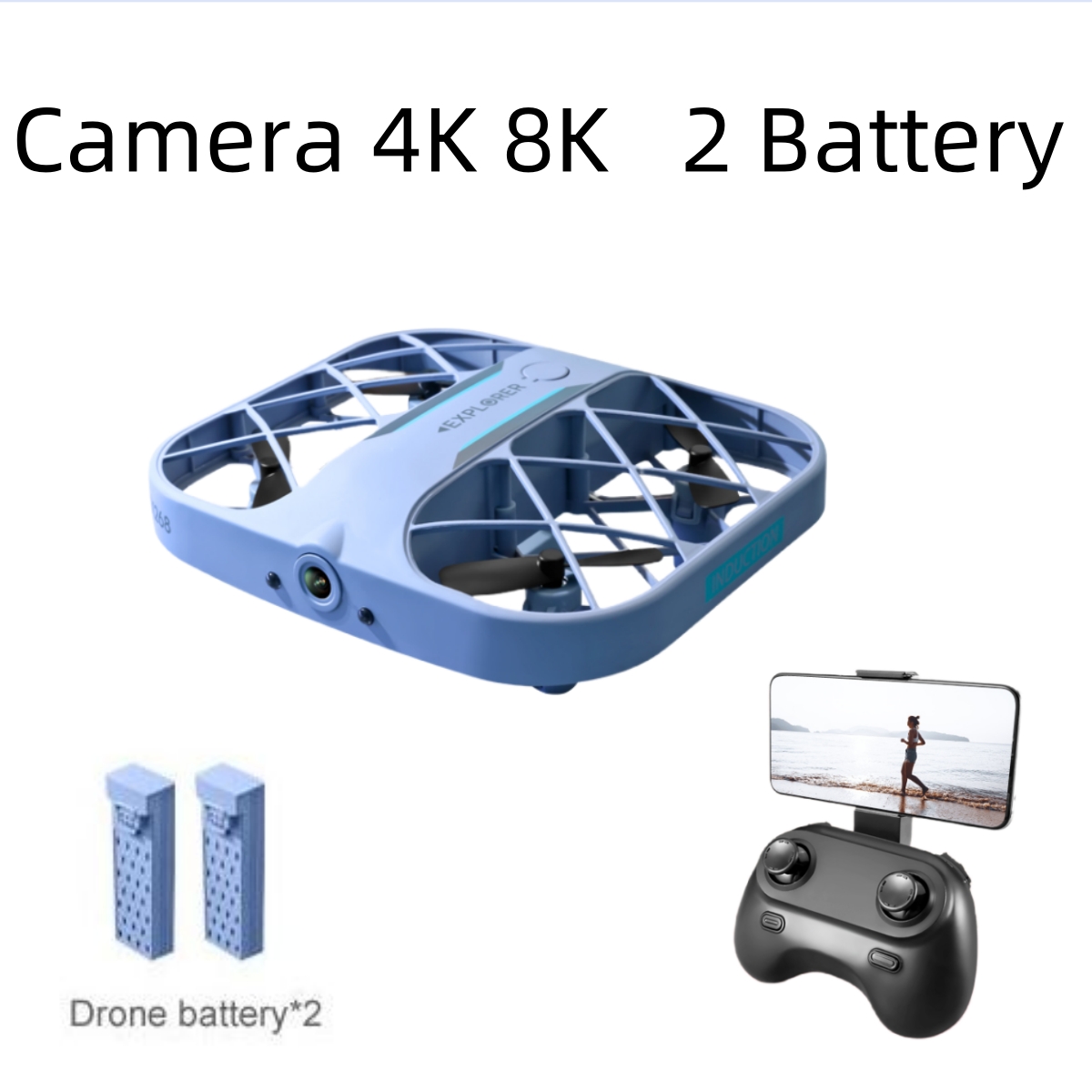JJRC H107 FPV RC Drone with 2  - Drone Racing Camera avaliação e preço